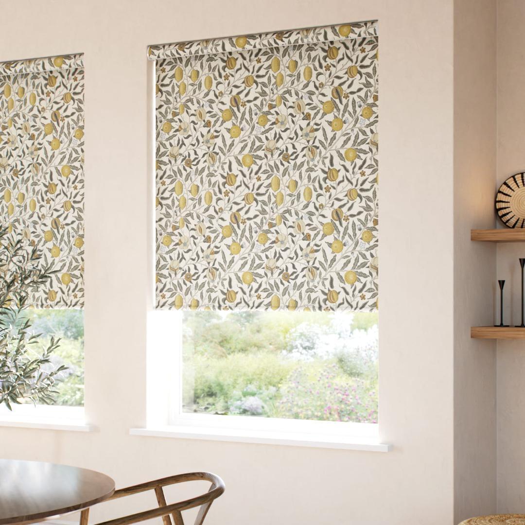 【値下げ】未使用　ロールスクリーン　ウィリアムモリスプリムローズ　77×60