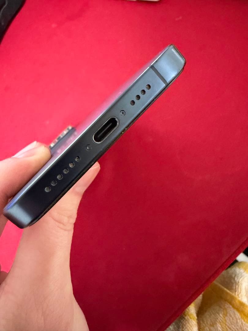 iPhone 15 ProMax 256GB ブルーチタニウム