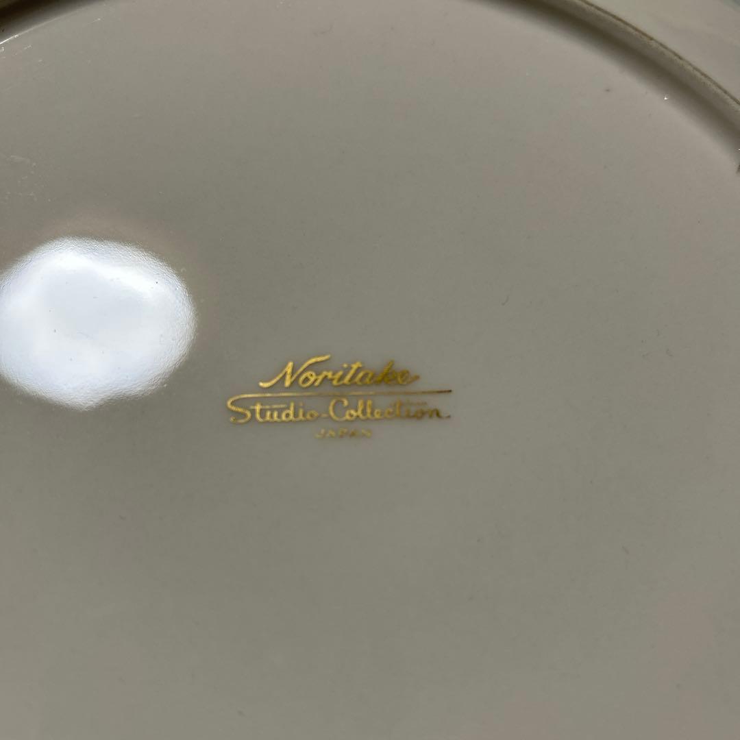 昭和レトロ ノリタケ Noritake 飾り皿 大皿 鯉 金彩 蚤の市 プレート