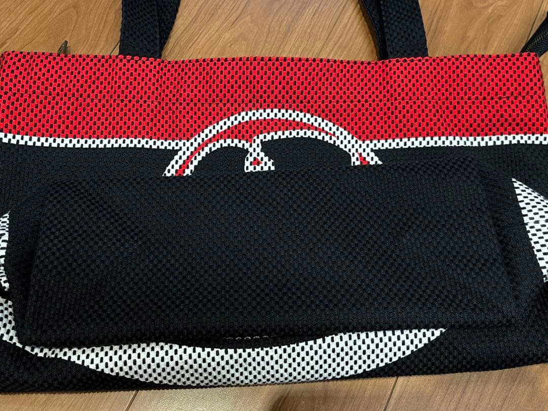 限定品 老舗染物屋「太田旗店」刺子織（さしこおり）×消防柄 トートバッグ<め組>