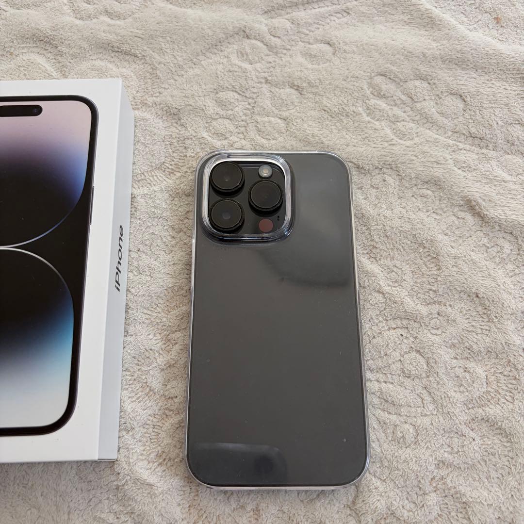 【美品】iPhone14pro 256GB スペースブラック SIMフリー