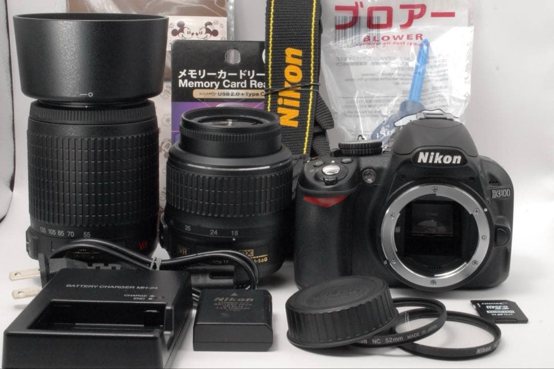 ✨極美品✨Nikon D3100 スマホ転送 初心者おすすめ 新品級のショット数