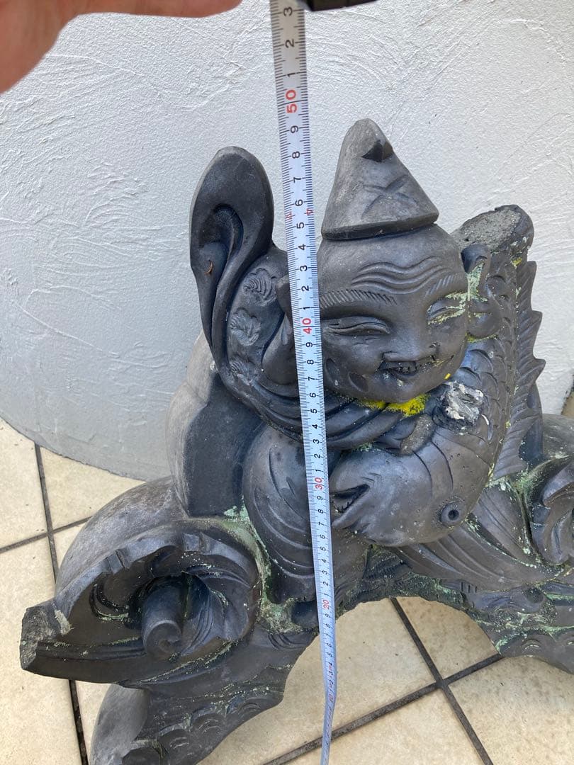 鬼瓦　恵比寿様　大黒様　2点セット送料込み