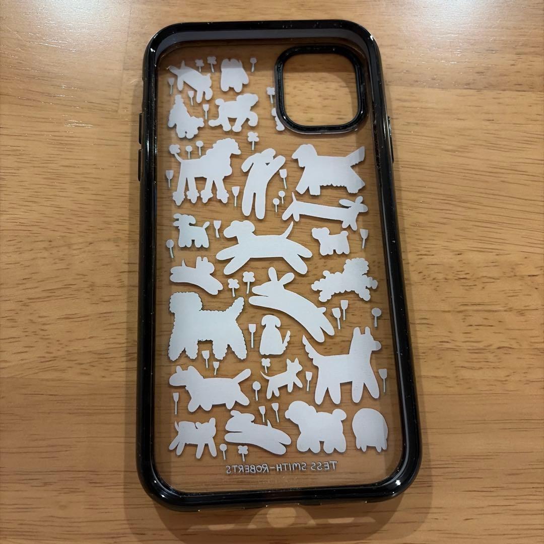 CASETiFY 犬のイラスト ソフトケース　iPhone11