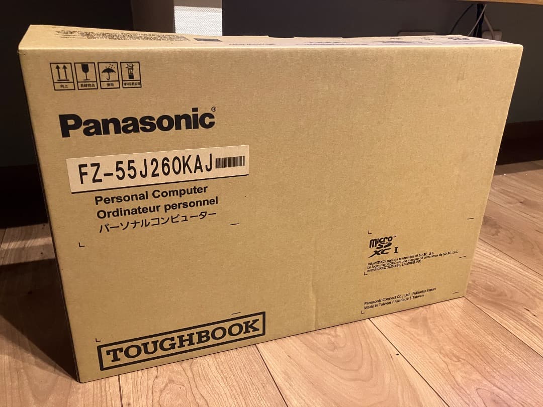 Windowsノート本体 Panasonic FZ-55J260KAJ TOUGHBOOK FZ-55