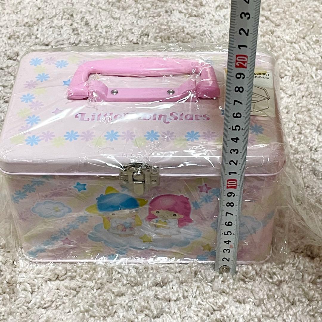 【未開封】1999年　リトルツインスターズ　缶　缶ケース　キキララ　サンリオ　②