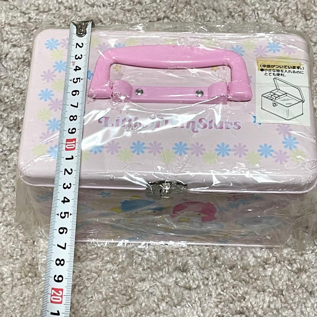 【未開封】1999年　リトルツインスターズ　缶　缶ケース　キキララ　サンリオ　②