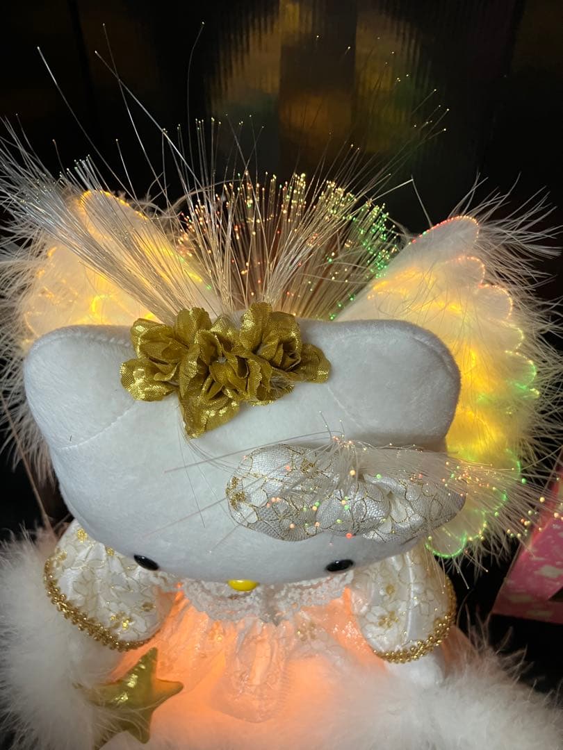 サンリオ　ハローキティ　ファイバーライト付き　ぬいぐるみ　B2257