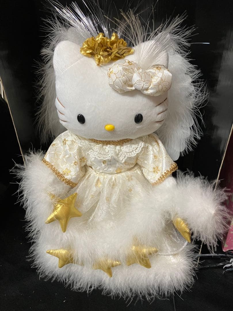 サンリオ　ハローキティ　ファイバーライト付き　ぬいぐるみ　B2257