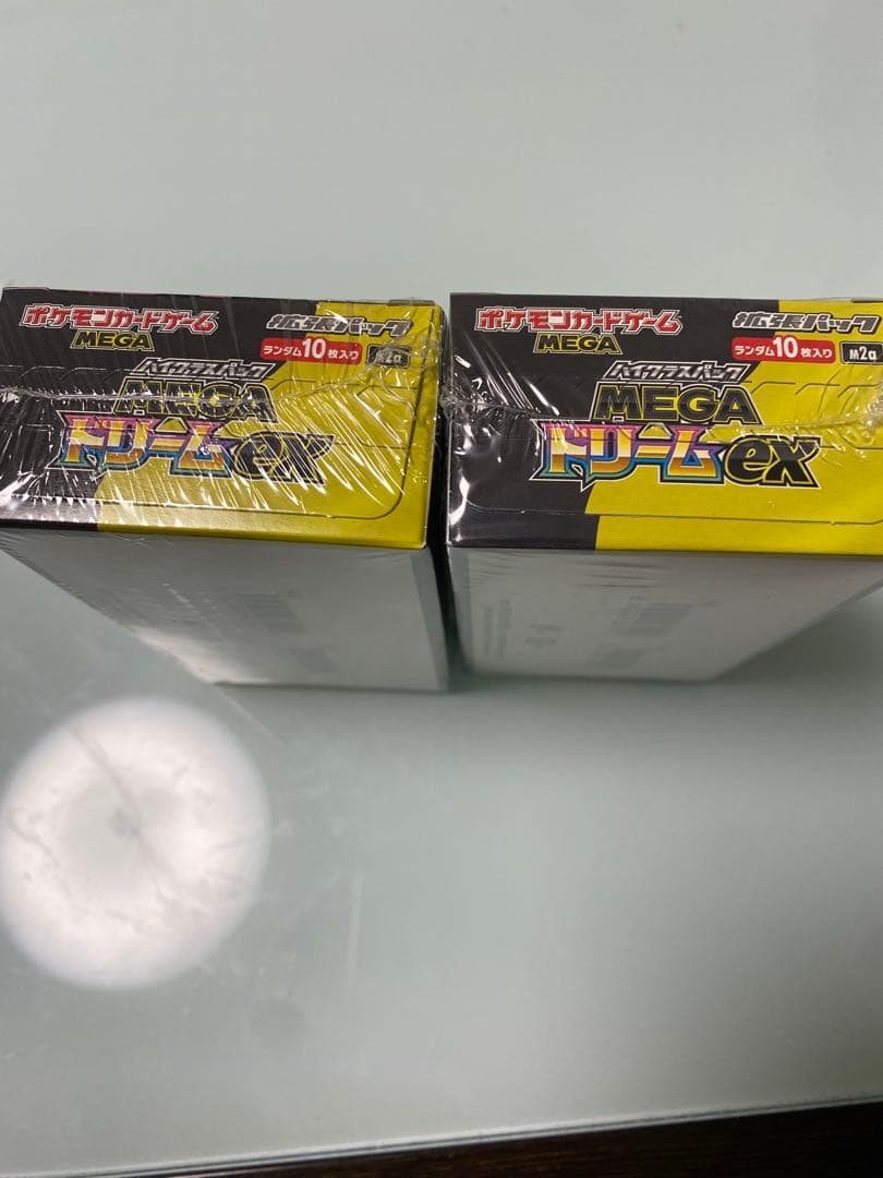 ポケモンカード　MEGAドリームEX 2BOX シュリンク付き　新品未開封