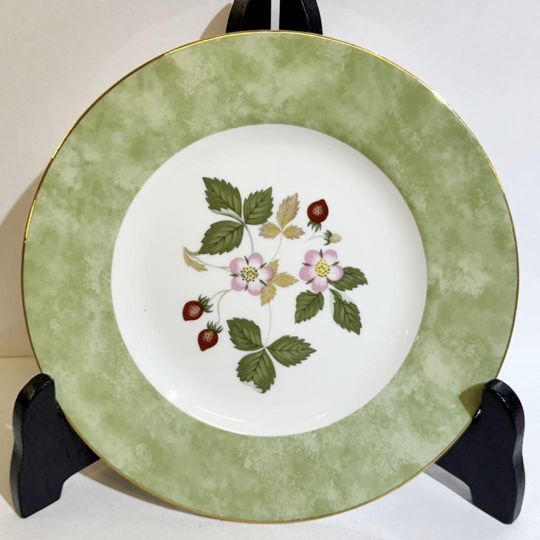 専用ウェッジウッド ワイルドストロベリー フルリムプレート５色セット 新品