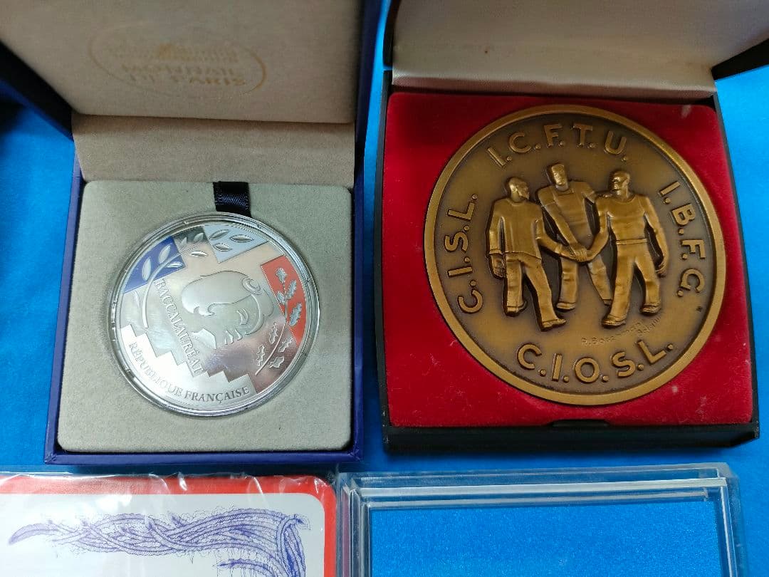 004 遺品整理品　メダル色々まとめ