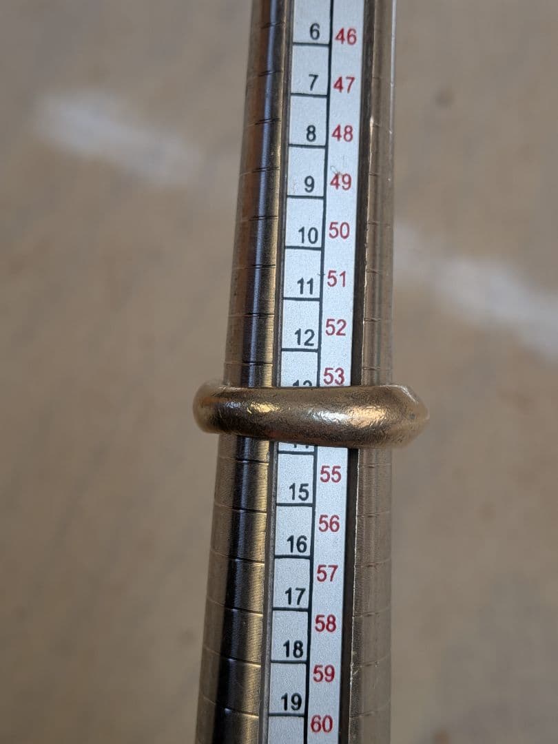 【新品】カレンシルバー　リング 9.4g 13号