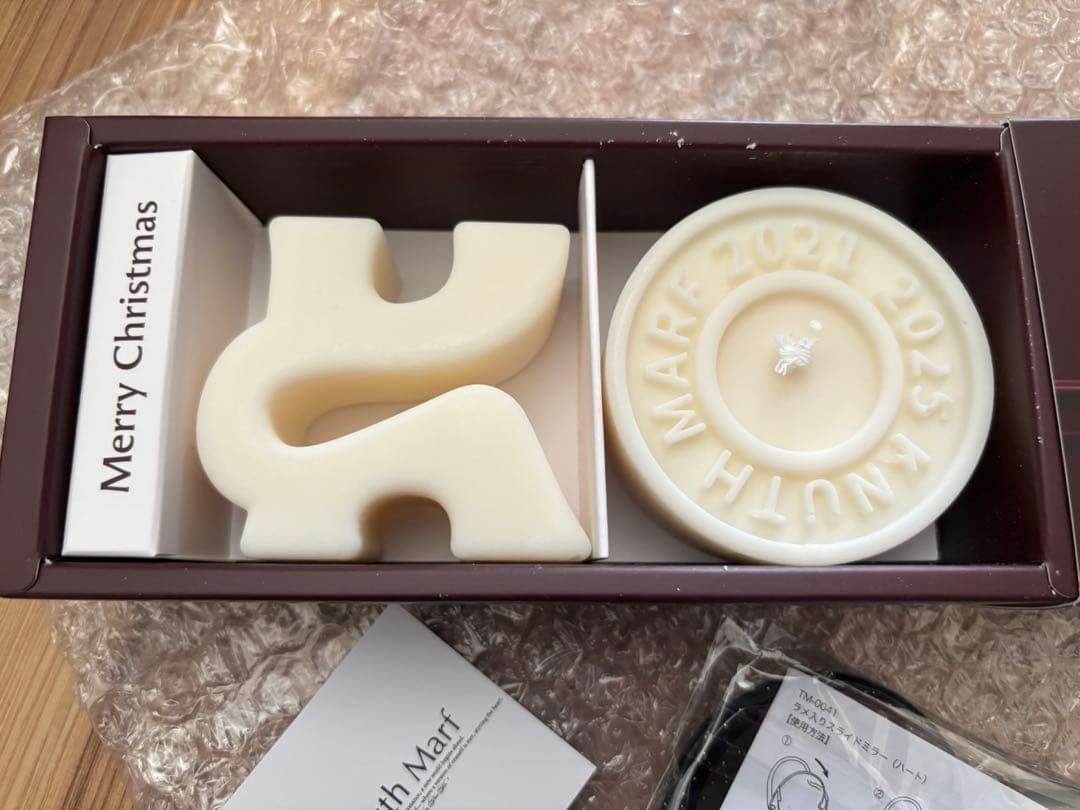 ※3連休限定お値下げ※非売品　Knuth Marf キャンドルとミラー