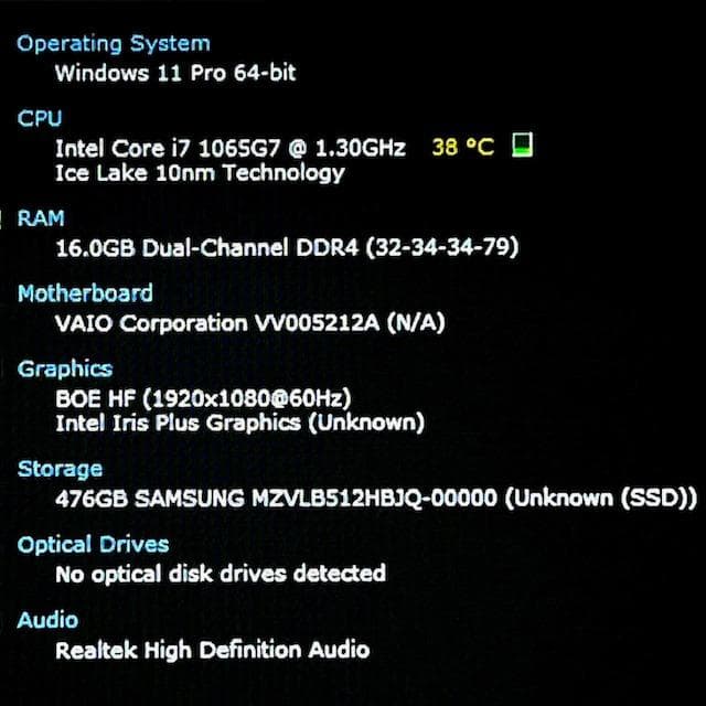 特別仕様《ALL BLACK EDITION》ハイスペック！VAIO SX12