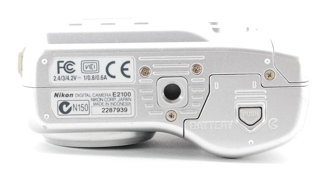 【動作確認済】Nikon CoolPix E2100 本体のみ 外装美品 35