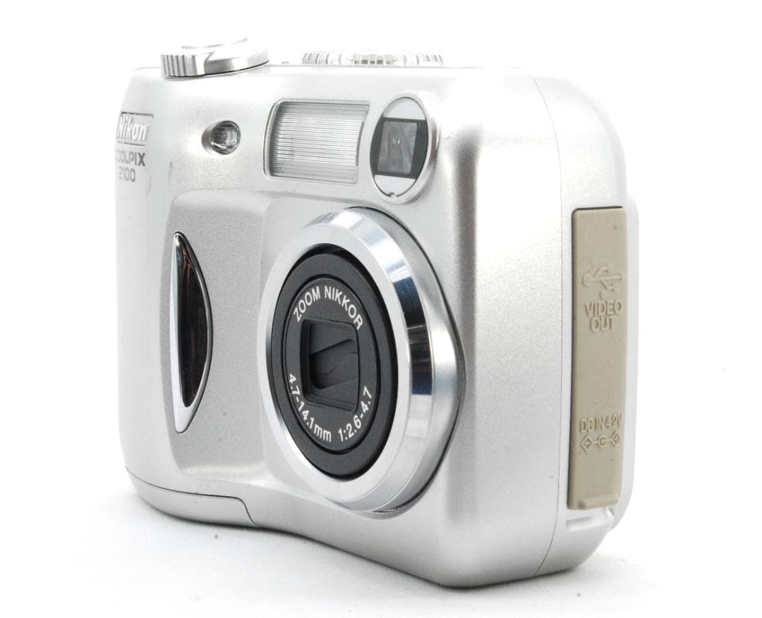 【動作確認済】Nikon CoolPix E2100 本体のみ 外装美品 35