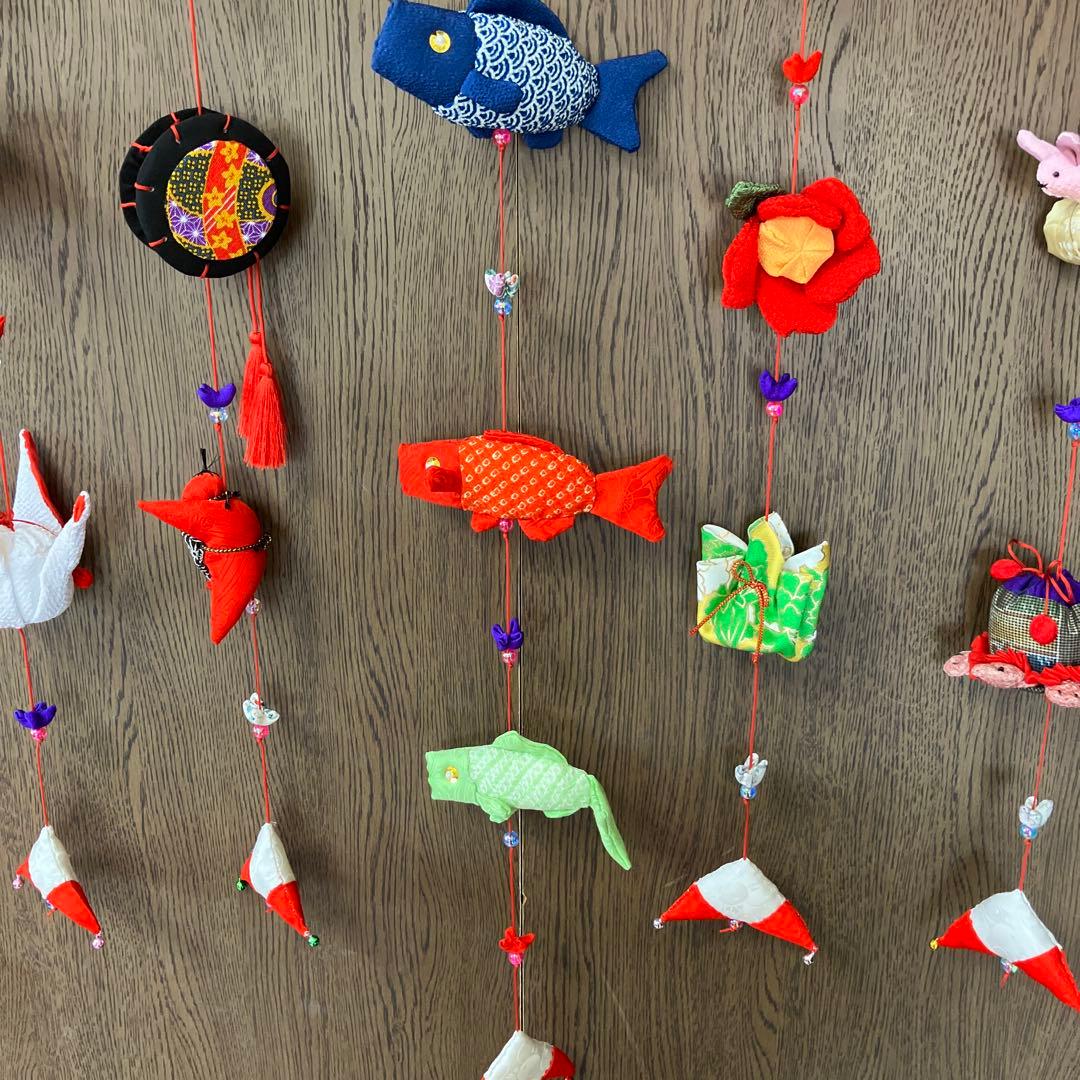 101 新作　鯉のぼり壁掛け吊るし飾り初節句五月飾り下げもん