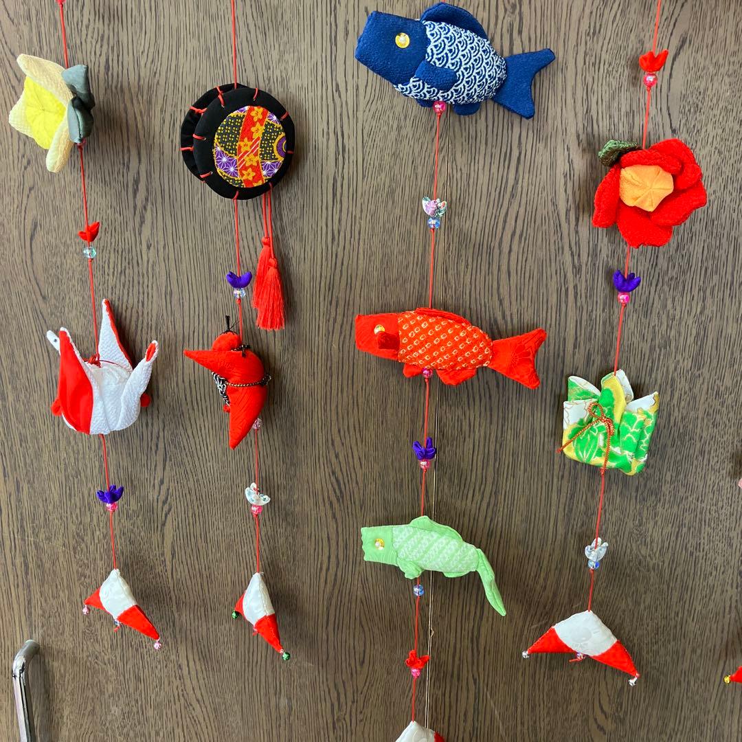 101 新作　鯉のぼり壁掛け吊るし飾り初節句五月飾り下げもん