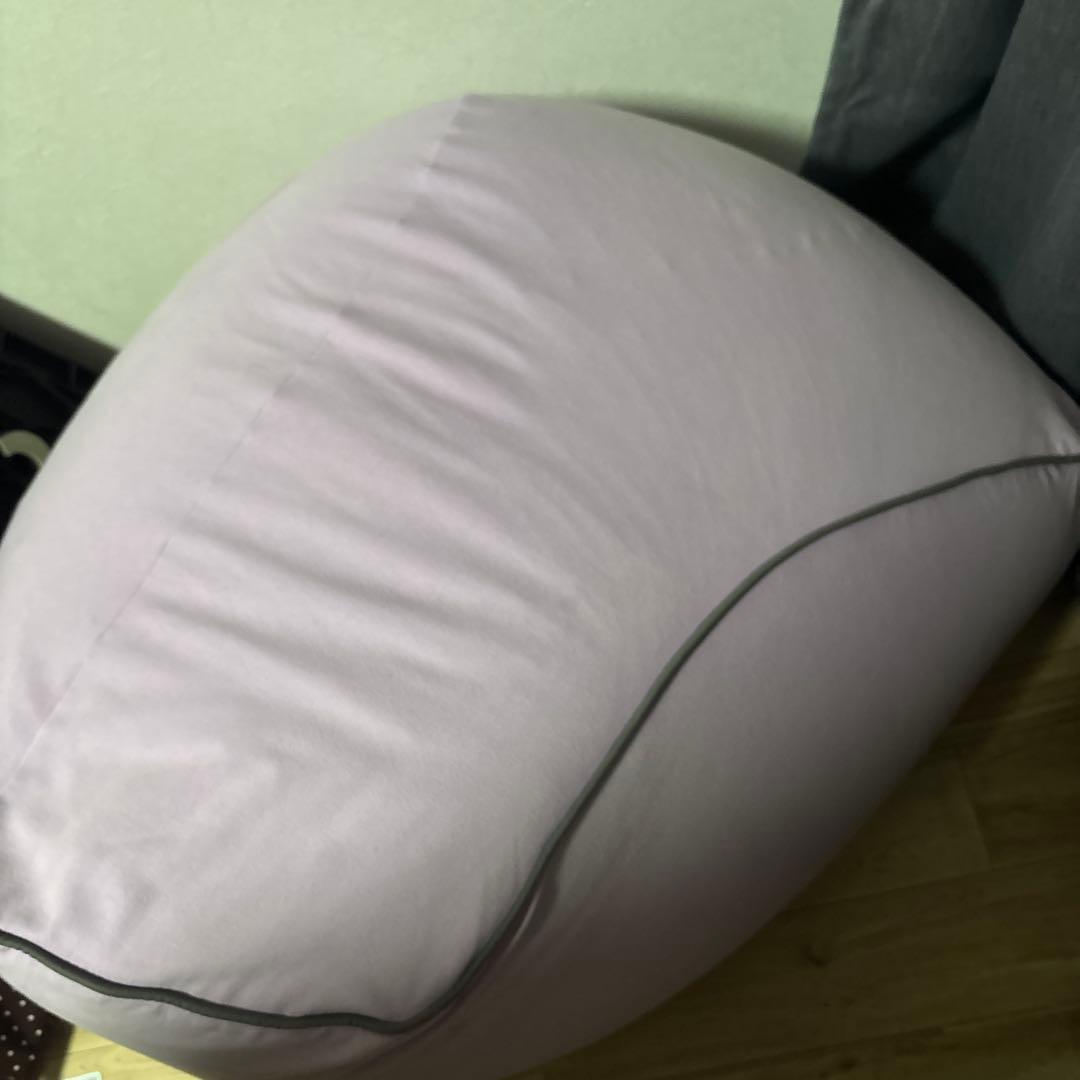 ヨギボー　ラウンジャー　薄むらさき色　ビーズパンパン　状態良い　最安値