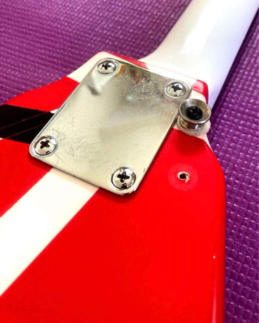 EVH 5150風　フライングV オリジナルペイント　ノーブランド