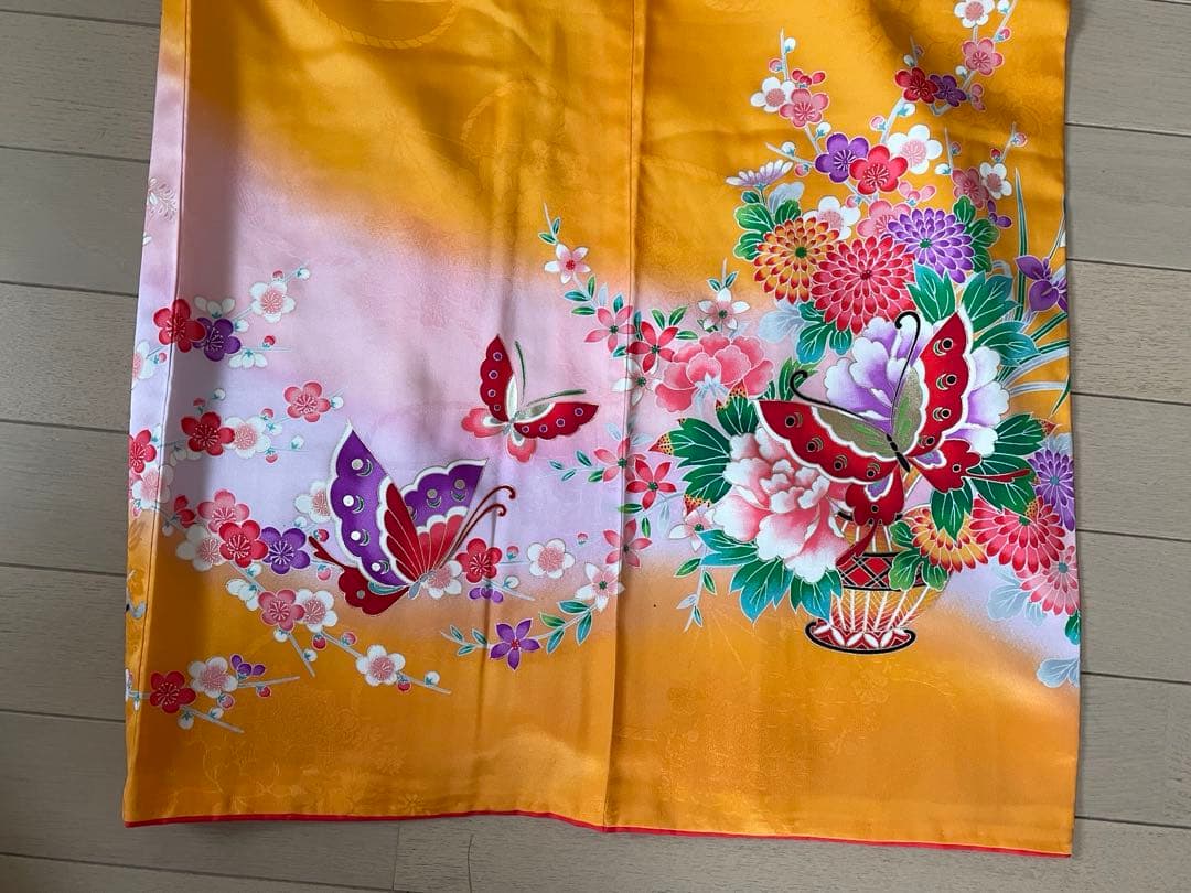 【美品】七五三　7歳　着物12点セット　女の子　着物、帯、小物一式フルセット