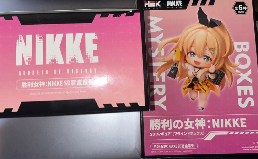 勝利の女神　NIKKE ルピー　サクラ　フィギュア　SAC デフォルメフィギュア