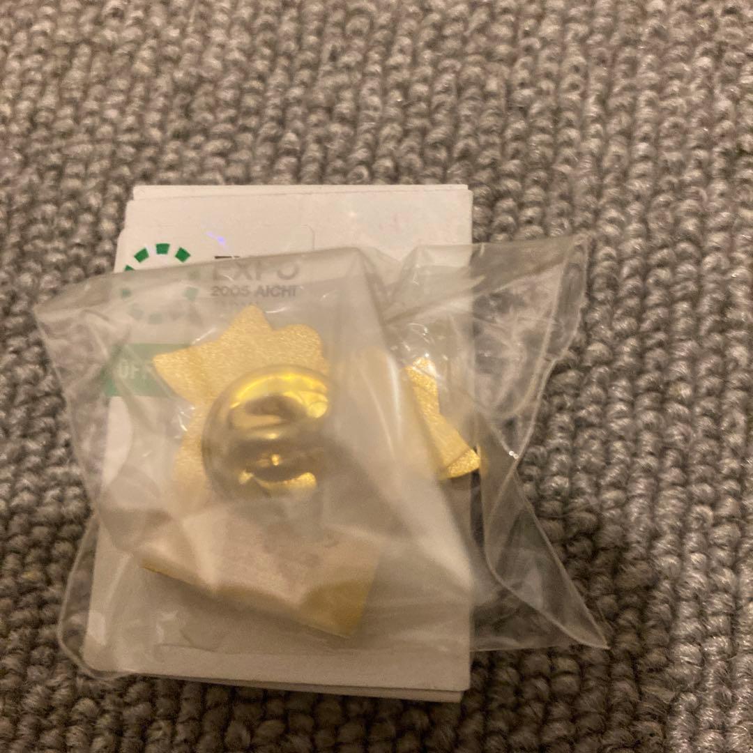 愛知地球博　愛知万博　ピンバッチ　キッコロモリゾー　未使用