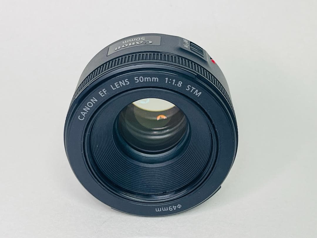 良品★Canon EF 50mm F1.8 STM キヤノン 単焦点レンズ