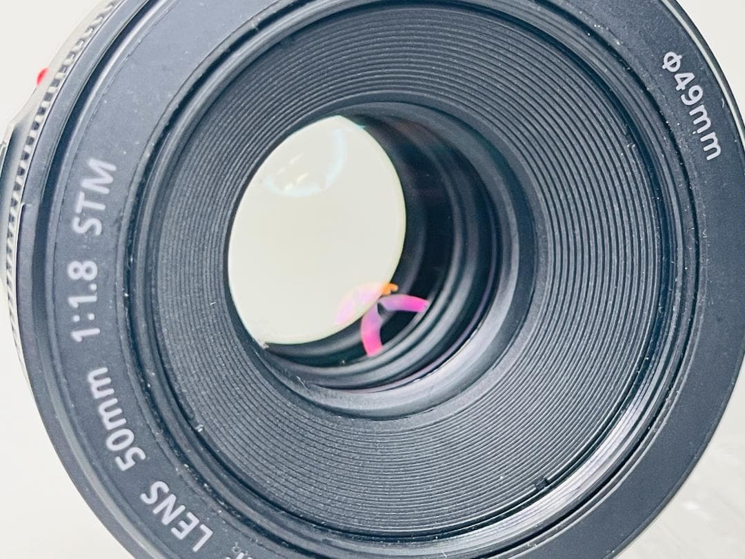 良品★Canon EF 50mm F1.8 STM キヤノン 単焦点レンズ