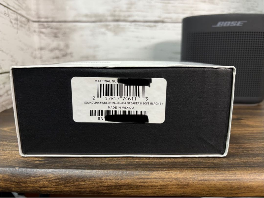 【美品】BOSE SoundLink Color Ⅱ ソフトブラック