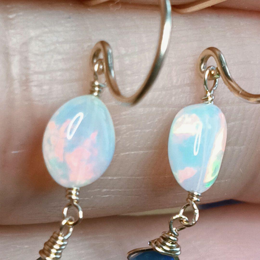 14kgf オパールピアス✾