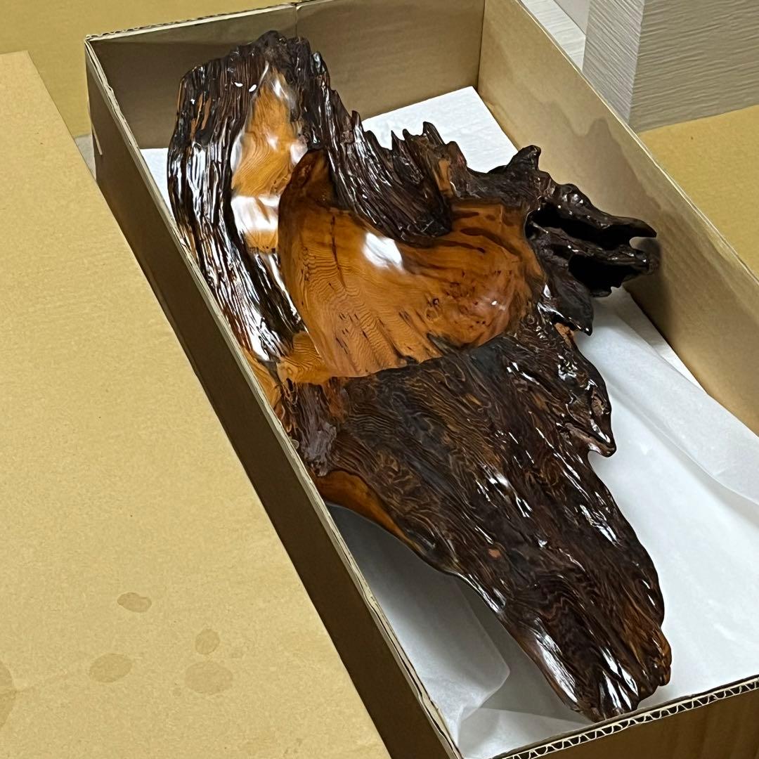 果物皿 屋久杉 used 値下げしました！是非お早めに！