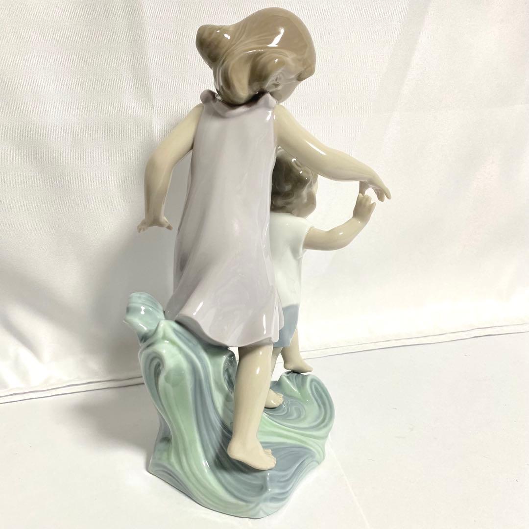リヤドロ 一緒にいてあげるね 8214 フィギュリン 陶器