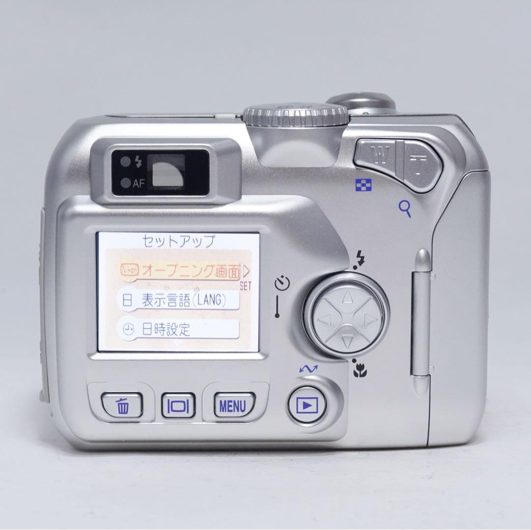 動作確認済 美品 Nikon Coolpix 3100 シルバー CCD