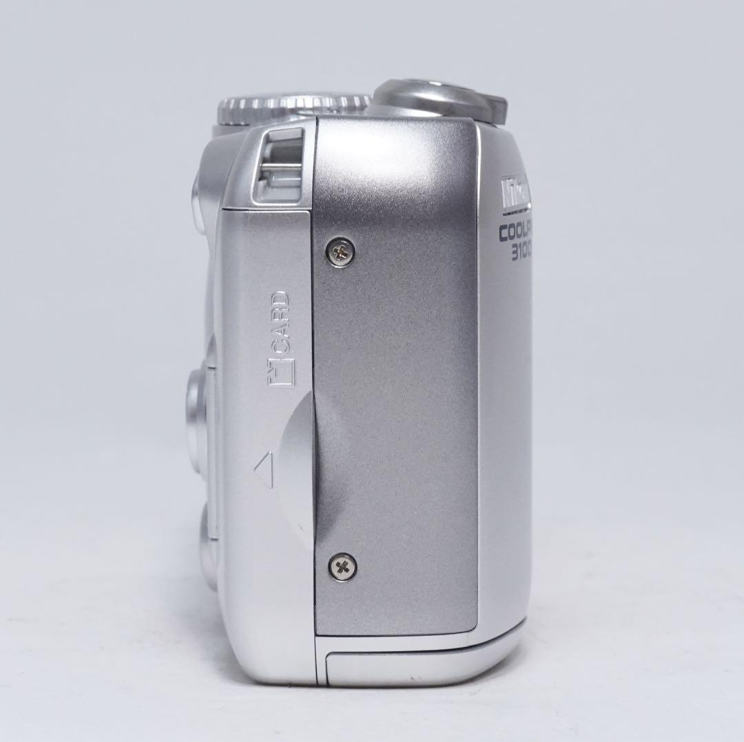 動作確認済 美品 Nikon Coolpix 3100 シルバー CCD