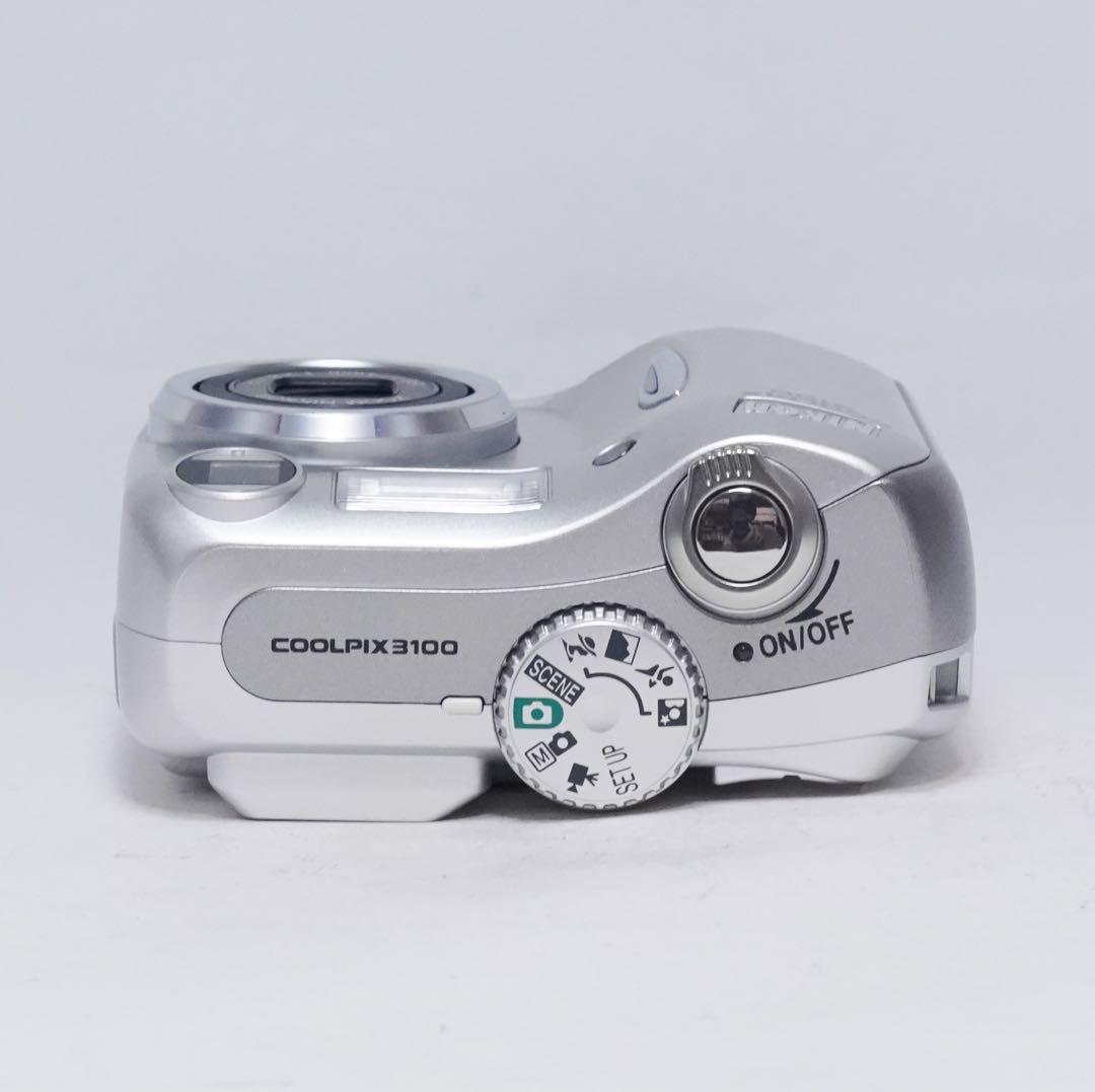 動作確認済 美品 Nikon Coolpix 3100 シルバー CCD