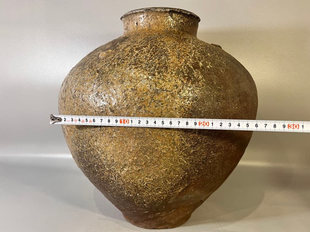 PR012 古い 常滑 壷 室町 コレクター蔵品