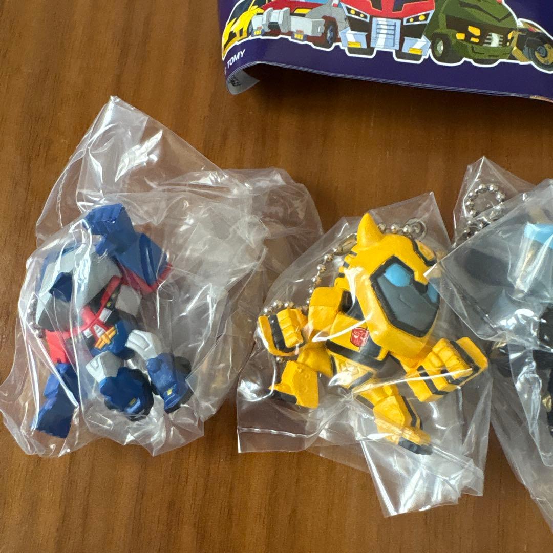 トランスフォーマー アニメイテッド フィギュアキーチェーン コンプセット