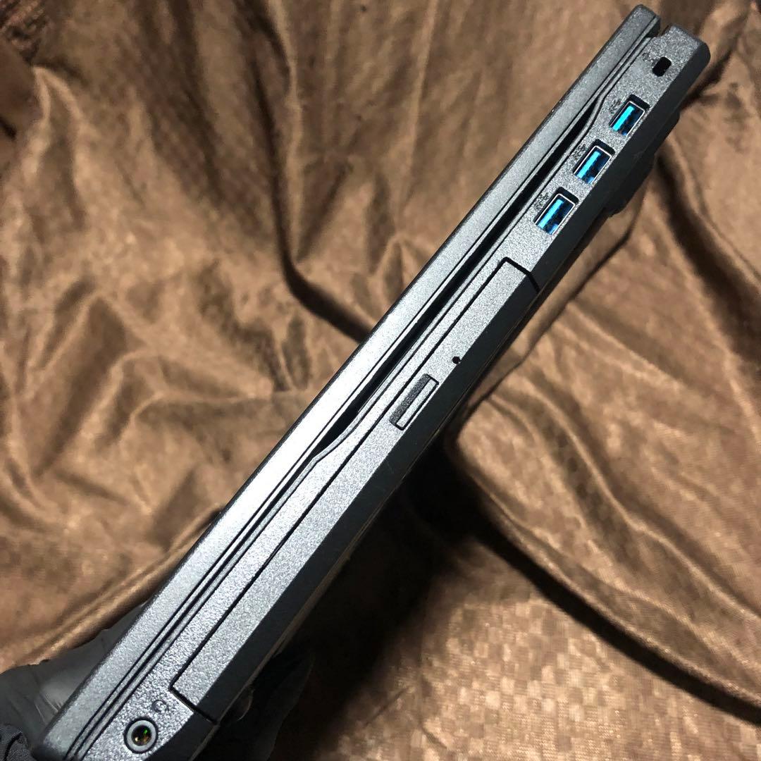 15.6型ワイド NEC VJT16L-2 ノートパソコン ブラック