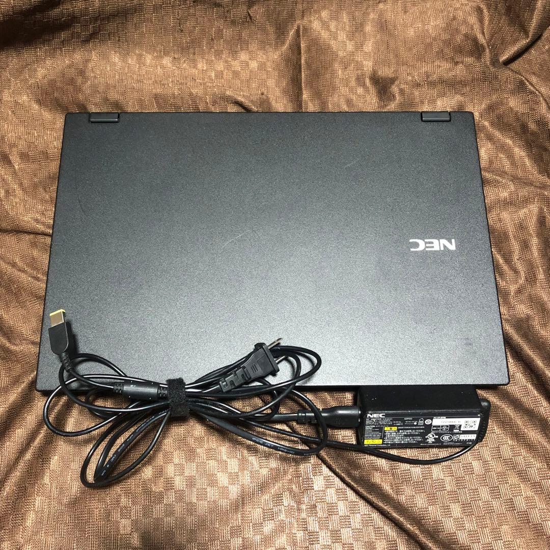 15.6型ワイド NEC VJT16L-2 ノートパソコン ブラック