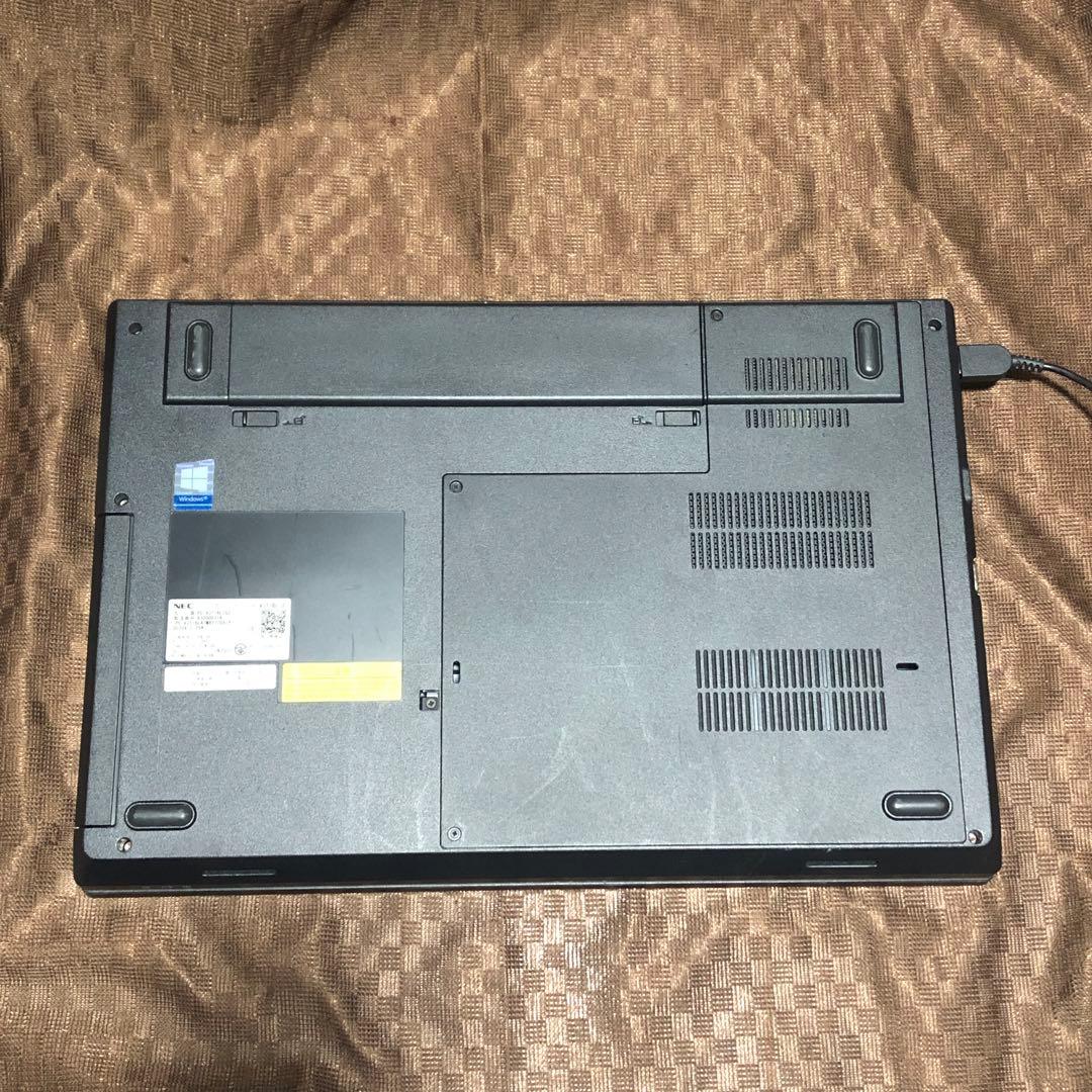 15.6型ワイド NEC VJT16L-2 ノートパソコン ブラック