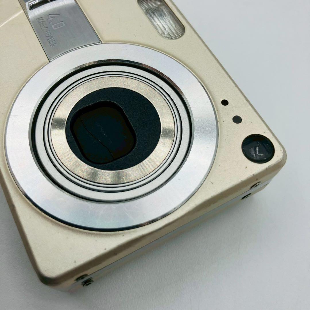 【動作品】CASIO EXILIM EX-Z40 ゴールド 充電スタンド付き