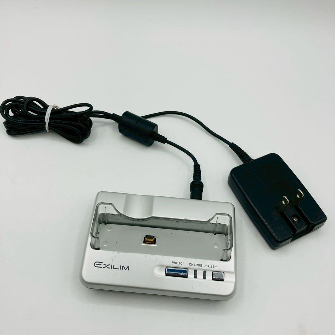 【動作品】CASIO EXILIM EX-Z40 ゴールド 充電スタンド付き