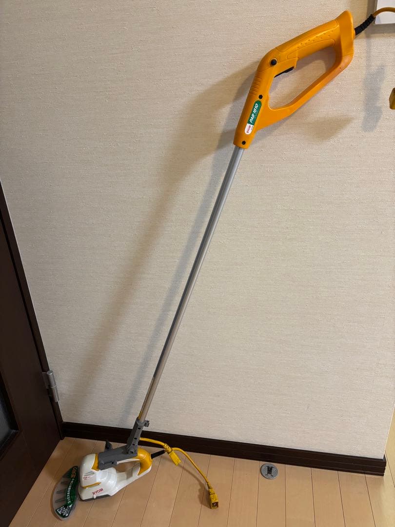 RYOBI PAB-1610 芝刈り機　10m延長コード付き
