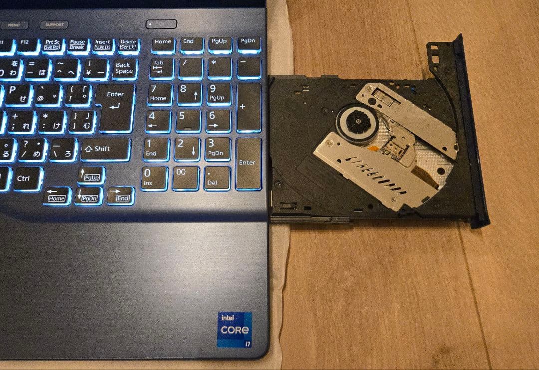 【ほぼ未使用】FMV LIFEBOOK AH78/H2 12世代i7/ブルーレイ