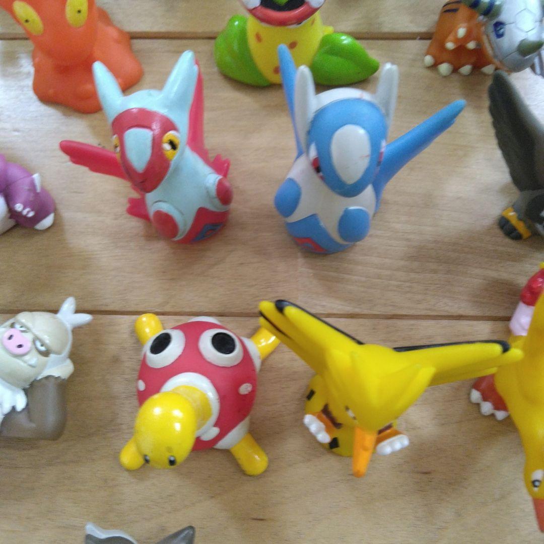 ポケモン 35個まとめ売り TOMY 初期 モンコレ ソフビ フィギュア 指人形