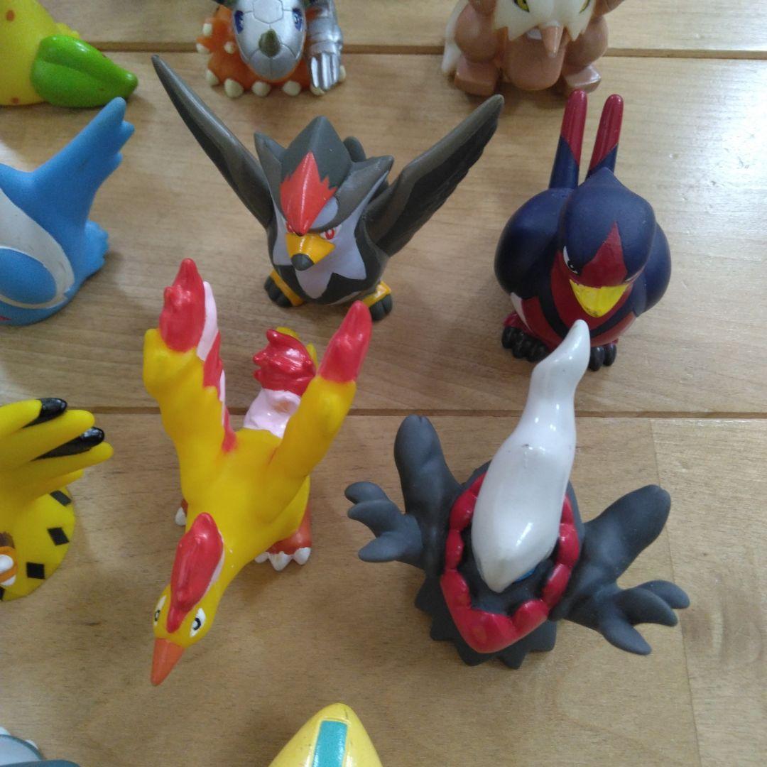 ポケモン 35個まとめ売り TOMY 初期 モンコレ ソフビ フィギュア 指人形