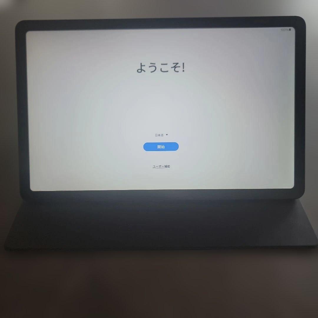 Samsung Galaxy Tab 10.4インチ グレー カバー付き