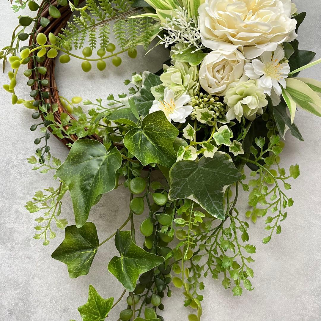 おまとめフラワーリース2点